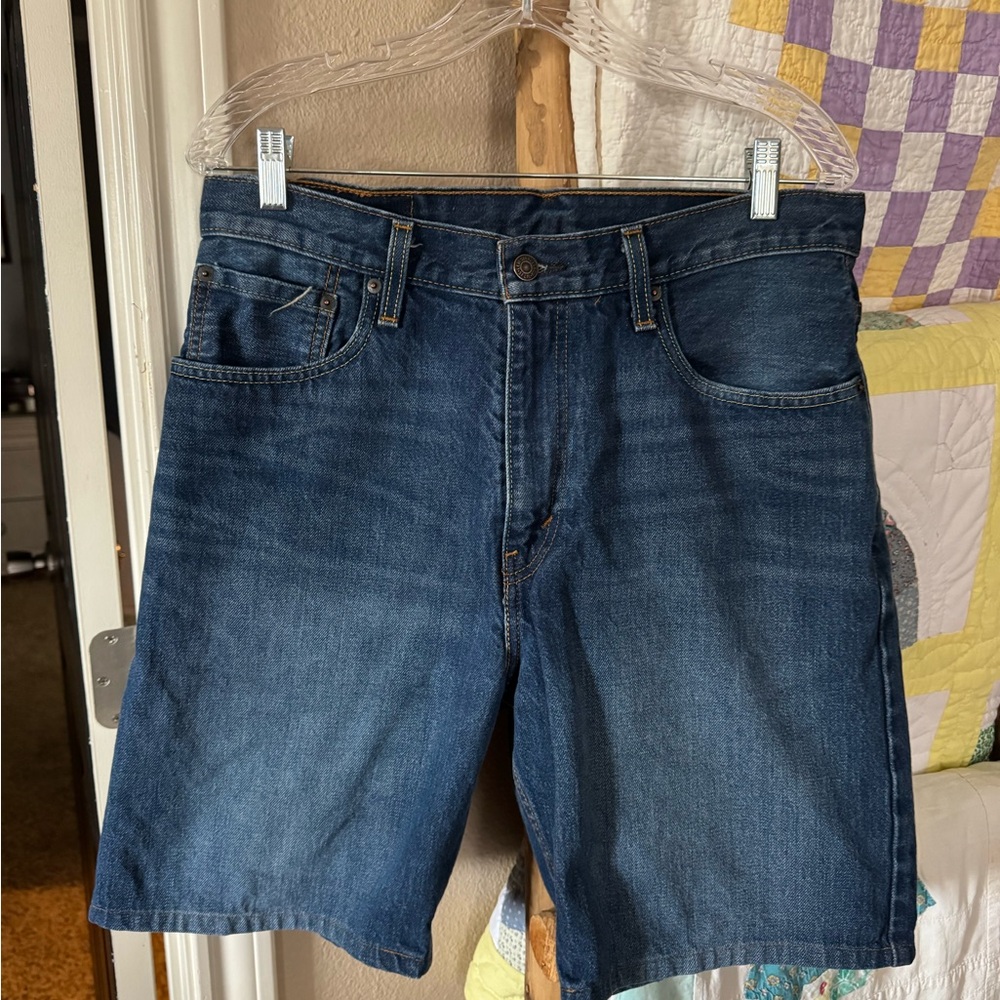Levi's Dark Blue Men’s Denim Shorts